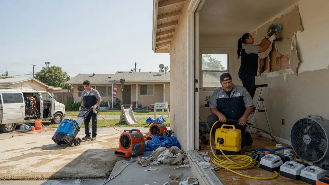 Water Damage Restoration in Zamora, CA near me